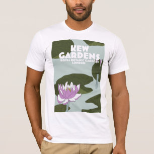 T-shirt Affiche de voyage Jardins de Kew Londres
