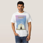 T-shirt Affiche de voyage Karachi Pakistan (Devant entier)