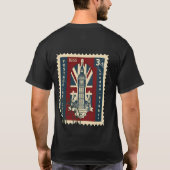 T-shirt Affiche de voyage Londres Big Ben (Dos)