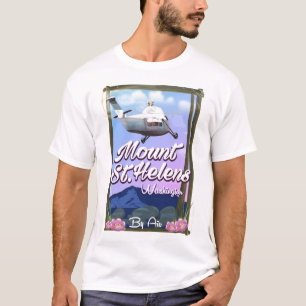 T-shirt Affiche de voyage Mont St. Helens Washington