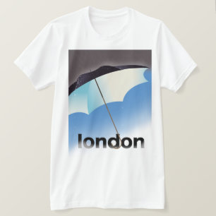 T-shirt Affiche de voyage parapluie Londres