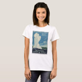 T-shirt Affiche De Voyage Pour Le Parc National De Yellows (Devant entier)