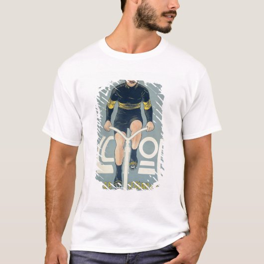 T-shirt Affiche dépeignant Francois Faber (Devant)