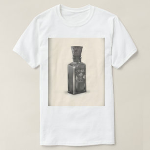 T-shirt Affiche drôle de bouteille d'huile de serpent "Gué