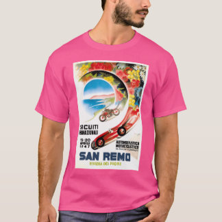T-shirt Affiche du Grand Prix de San Remo 1947