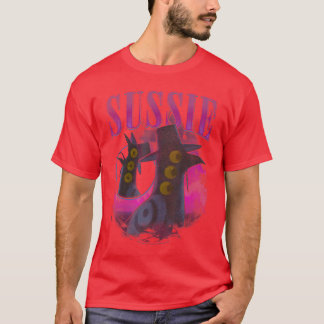T-shirt Affiche en détresse Halloween Sussie Y2K