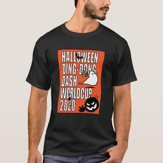T-shirt Affiche Halloween DDD WORLDCUP (Devant)