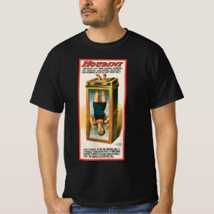 T-shirt Affiche Magie Vintage, Magicien Harry Houdini