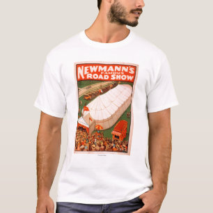 T-shirt Affiche magique célèbre d'exposition de tente de