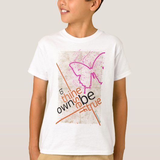 T-shirt Affiche motivationnelle (Devant)