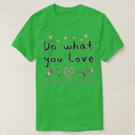 T-shirt Affiche motivationnelle (Design devant)