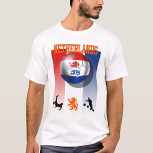 T-shirt Affiche néerlandaise de Voetbal Oranje