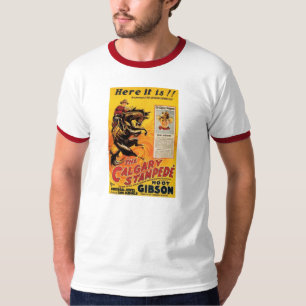 T-shirt Affiche occidentale de film silencieux de Gibson