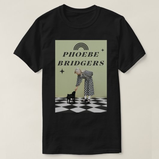 T-shirt Affiche Phoebe Bridgers (Design devant)