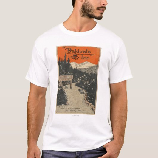 T-shirt Affiche promotionnelle d'auberge de Baldpate # 1 (Devant)