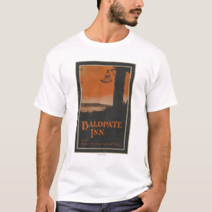T-shirt Affiche promotionnelle d'auberge de Baldpate # 2