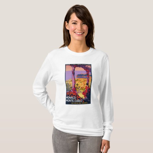 T-shirt Affiche promotionnelle de voyage (Devant entier)