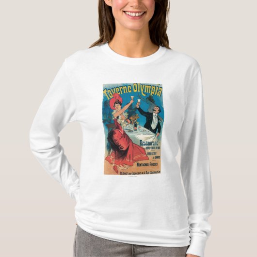 T-shirt Affiche promotionnelle d'Olympia de Taverne (Devant)