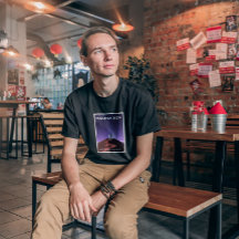 T-Shirt Affiche Rétro Ciel Étoilé Mauna Kea 