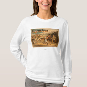 T-shirt Affiche théâtrale argentée de SpurPirates