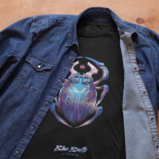 T-shirt Affiche théâtrale Blue Beetle Scarab