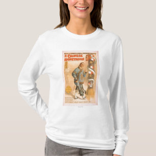 T-shirt "Affiche théâtrale de jeu d'une lune de miel
