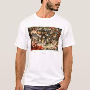 T-shirt Affiche théâtrale d'enchantement de frères de