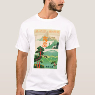 T-shirt Affiche Vintage-voyage-Japon-années 1930