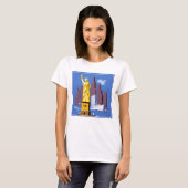 T-shirt Affiche Vintage voyage pour Allegheny Airlines (Devant entier)