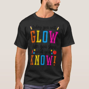 T-shirt Afficher Ce Que Vous Connaissez Examen Test Jour É