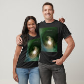 T-shirt Afficher L'Amour À Tous - Art Abstrait Vert (Unisexe)