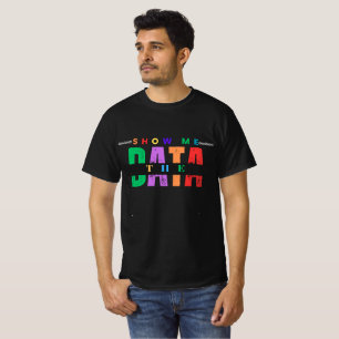 T-shirt Afficher Les Données