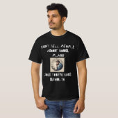 T-shirt Afficher les résultats, pas les plans (Devant entier)