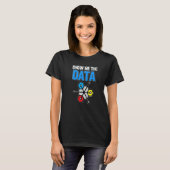 T-shirt Afficher M'Informaticien Data Analyst Data Analyst (Devant entier)