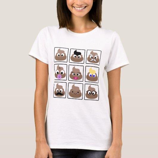 T-shirt Afficher plusieurs faces (Devant)
