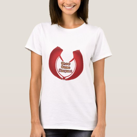 T-shirt Afficher un peu de respect Imprimé (Devant)