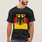 T-shirt Afficher vos couleurs - Allemagne (Devant)