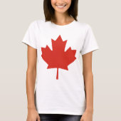 T-shirt Afficher vos couleurs - Canada (Devant)