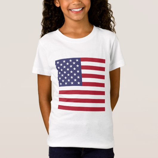 T-Shirt Afficher vos couleurs - États-Unis (Devant)