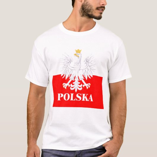 T-shirt Afficher vos couleurs - Polska (Devant)