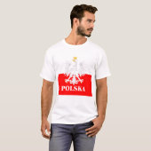 T-shirt Afficher vos couleurs - Polska (Devant entier)
