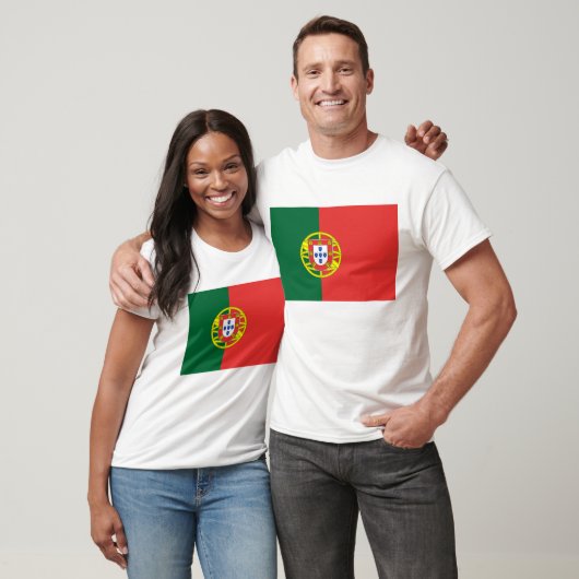 T-shirt Afficher vos couleurs - Portugal (Unisexe)