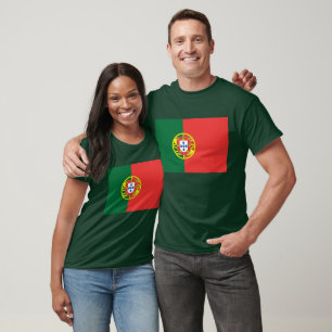 T-shirt Afficher vos couleurs - Portugal