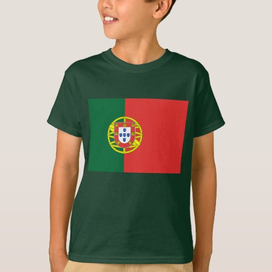 T-shirt Afficher vos couleurs - Portugal (Devant)
