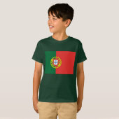 T-shirt Afficher vos couleurs - Portugal (Devant entier)