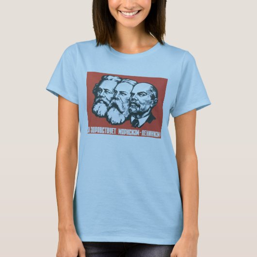 T-shirt Affiches de propagande d'Union Soviétique de (Devant)