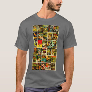 T-shirt Affiches vintage Classic Horror Monster
