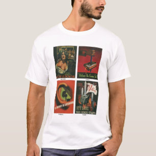 T-shirt Affiches vintages de 2ÈME GUERRE MONDIALE