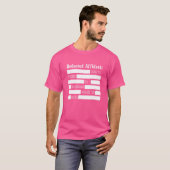 T-shirt Affidavit bloqué (Devant entier)