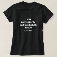 Affirmation biblique positive simple Christian Bla